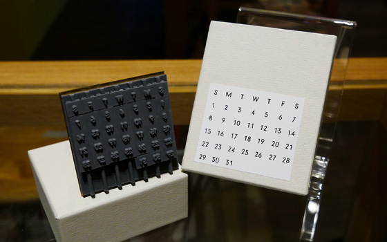 [Mizushima Stamp] Perpetual Calendar